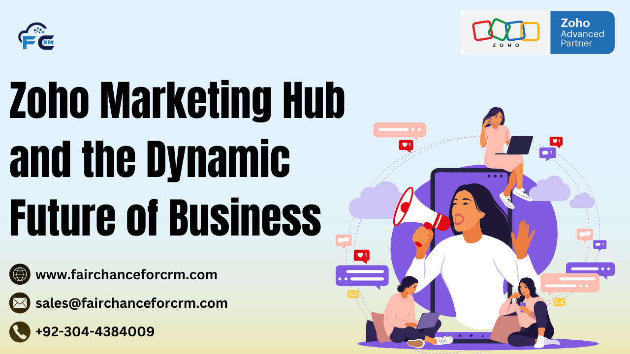 You are currently viewing Zoho Marketing Hub and the Dynamic Future of Business