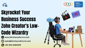 Read more about the article Skyrocket Your Business Success Zoho Creator’s Low-Code Wizardry