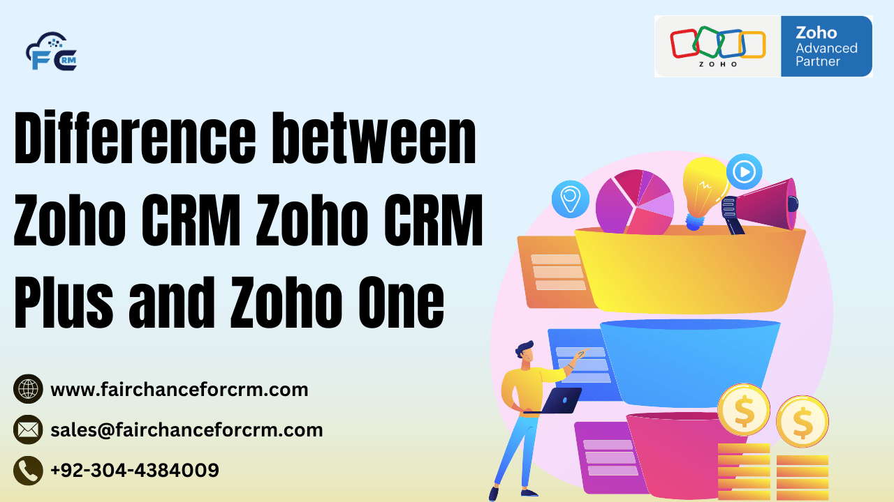 You are currently viewing Difference between Zoho CRM, Zoho CRM Plus and Zoho One