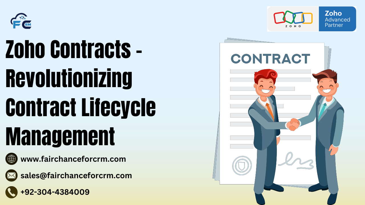 You are currently viewing Zoho Contracts – Revolutionizing Contract Lifecycle Management