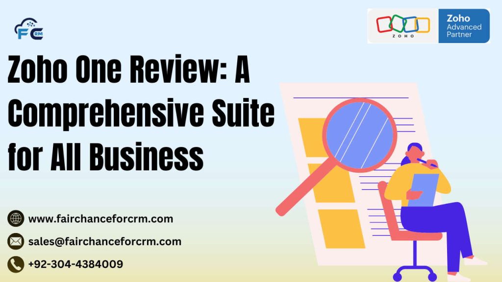 Zoho One Review: A Comprehensive Suite for All Business