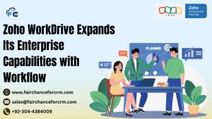 Read more about the article Zoho WorkDrive Expands Its Enterprise Capabilities with Workflow Automation, Data Loss Prevention, and More