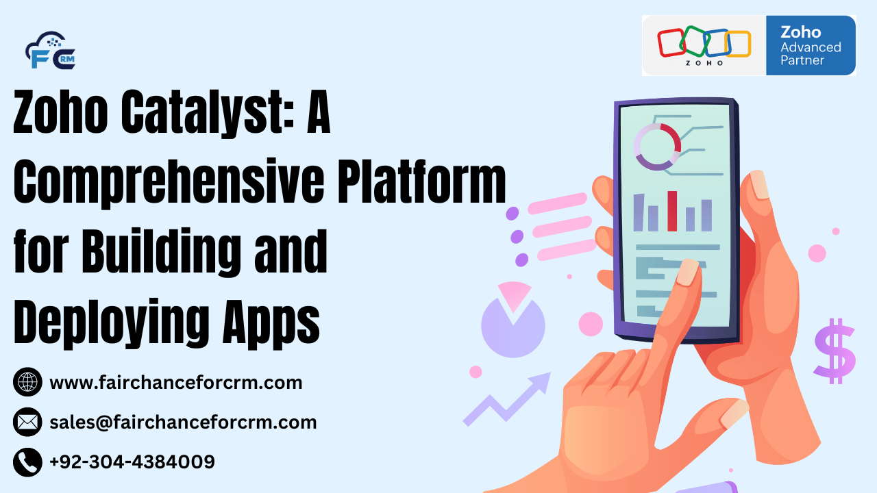 You are currently viewing Zoho Catalyst: A Comprehensive Platform for Building and Deploying Apps