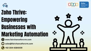 Read more about the article Zoho Thrive: Empowering Businesses with Marketing Automation