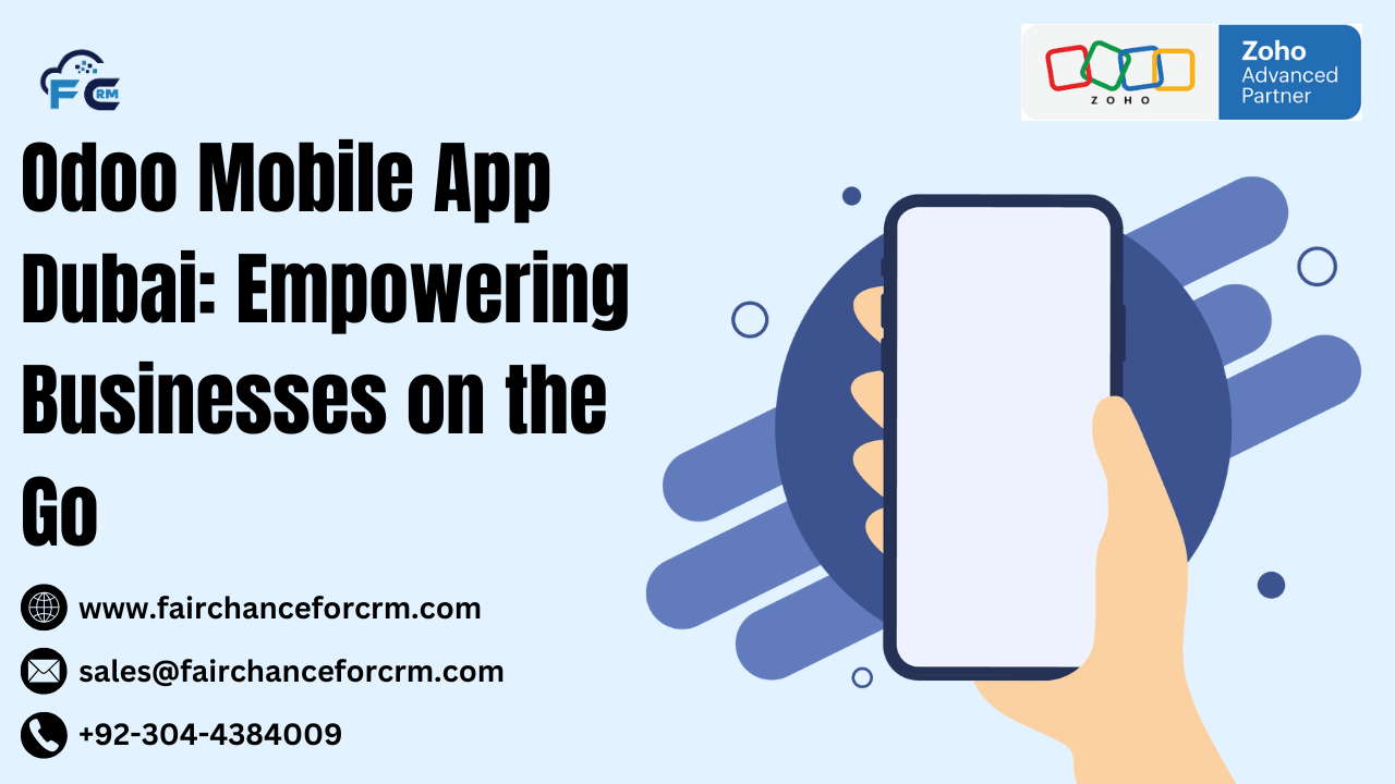 Read more about the article Odoo Mobile App Dubai: Empowering Businesses on the Go