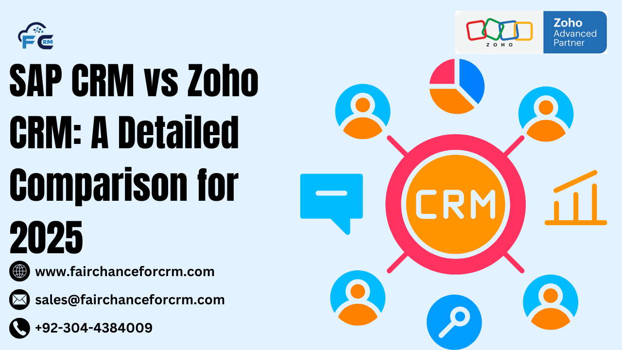 You are currently viewing SAP CRM vs Zoho CRM: A Detailed Comparison for 2025