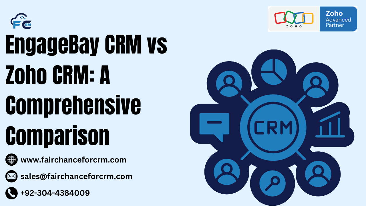 Read more about the article EngageBay CRM vs Zoho CRM: A Comprehensive Comparison